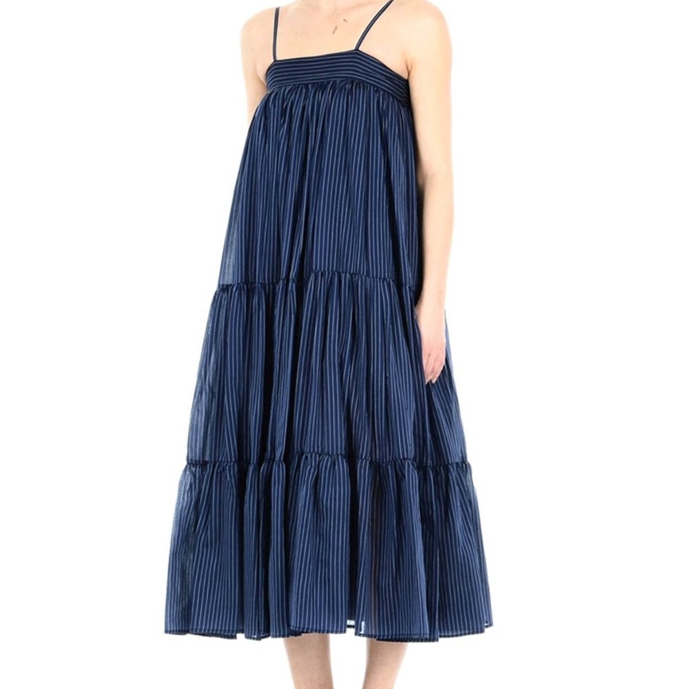 ERIKA CAVALLINI  Taiden striped dress Size 40